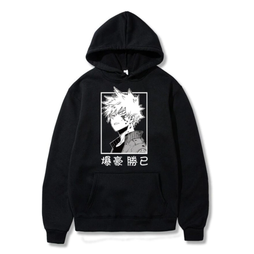 Худі чорний PrintBro Аніме Killua стиль Hunter X Hunter