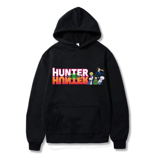 Худі чорний PrintBro Аніме Hunter