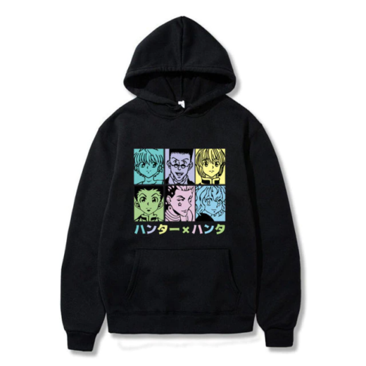 Худі чорний PrintBro Аніме six Akatsuki НхН