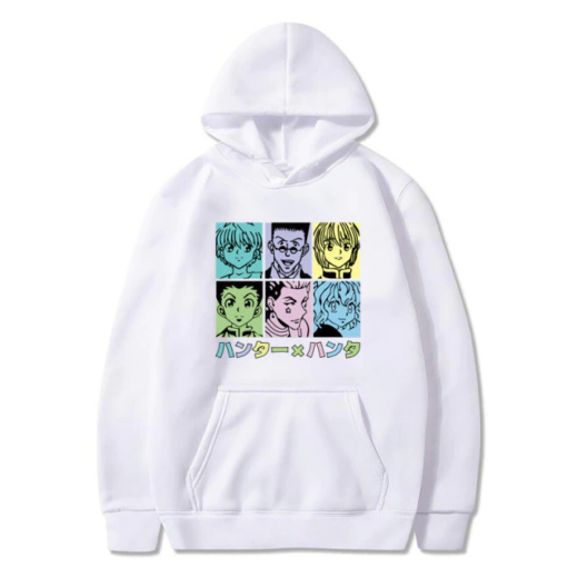 Худі білий PrintBro Аніме Killua