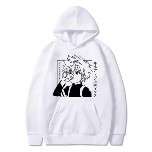 Худі білий PrintBro Аніме Killua Eyes Killua