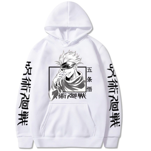 Худі білий PrintBro Аніме Killua Eyes Killua HxH