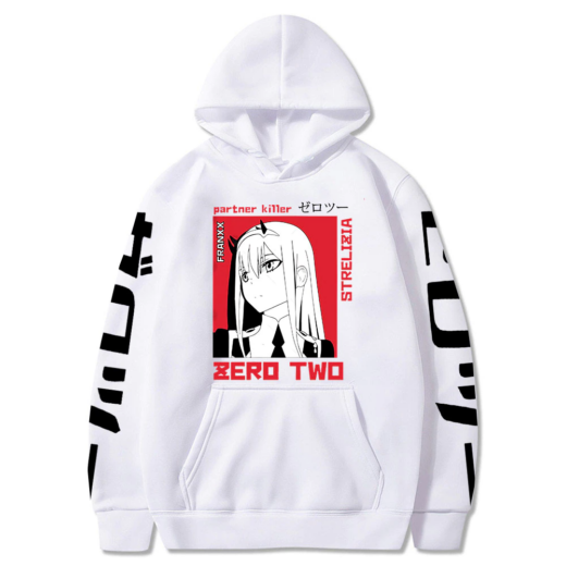 Худі білий PrintBro Аніме Killua стиль Hunter X Hunter