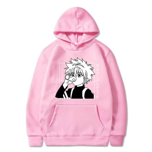 Худі рожевий PrintBro Аніме Killua
