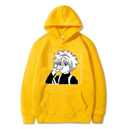 Худі жовтий PrintBro Аніме Killua Eyes Killua