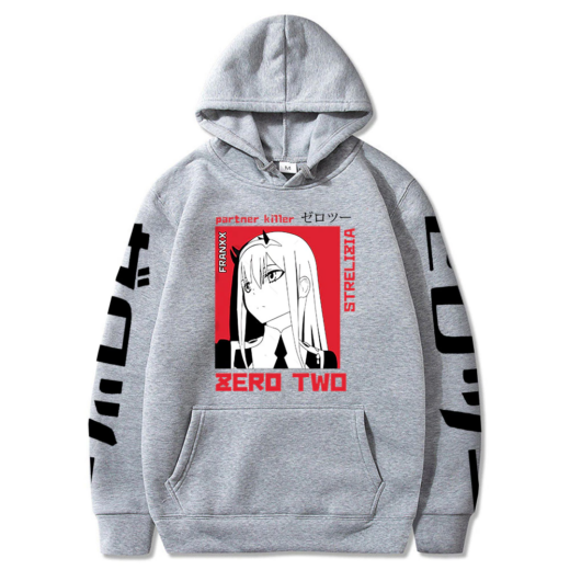 Худі сірий PrintBro Аніме Akatsuki