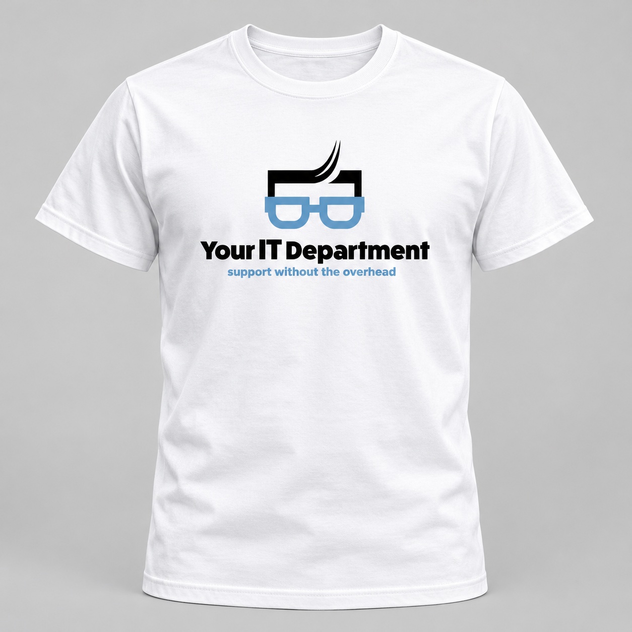 Футболка PrintBro Your IT department support withouthead PG05563 Білий