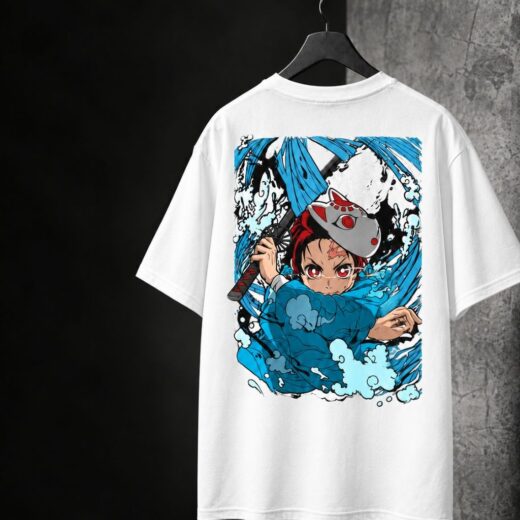 Повсякденна Футболка PrintBro з принтом Demon Slayer x Tanjiro