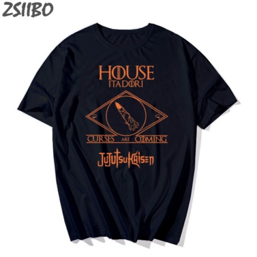 Футболка чорна PrintBro Аніме House itaderi