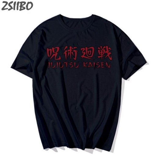 Футболка чорна PrintBro Аніме Darling red