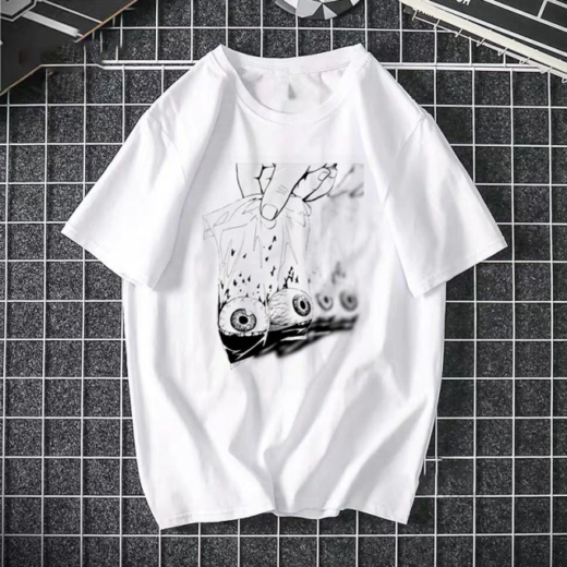 Футболка біла PrintBro Аніме Killua Eyes Killua