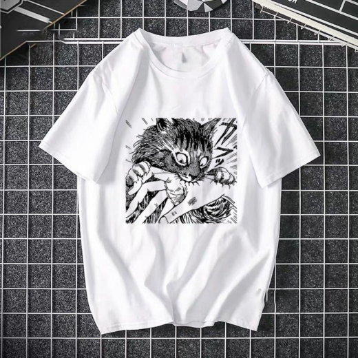 Футболка біла PrintBro Аніме Power YUJI