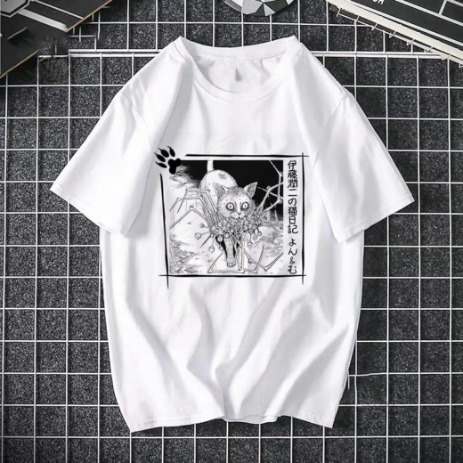 Футболка біла PrintBro Аніме KAISEN Power
