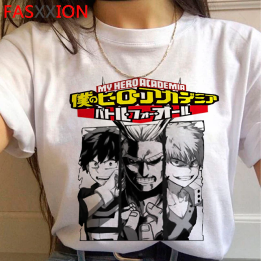 Футболка біла PrintBro Аніме Power four print