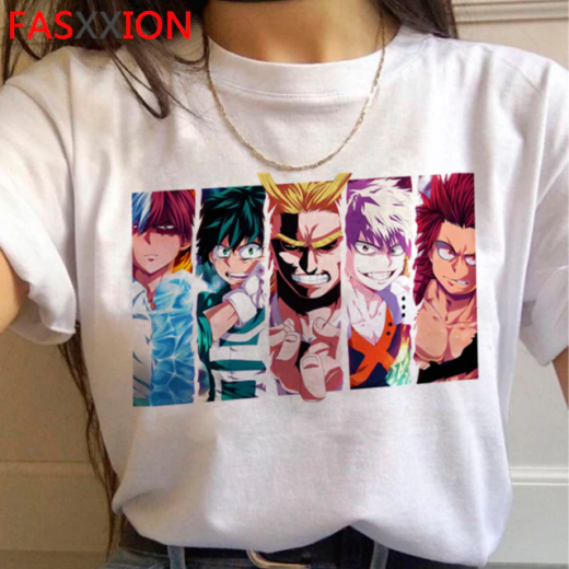 Футболка біла PrintBro Аніме Kaisen Jujutsu In The Franxx