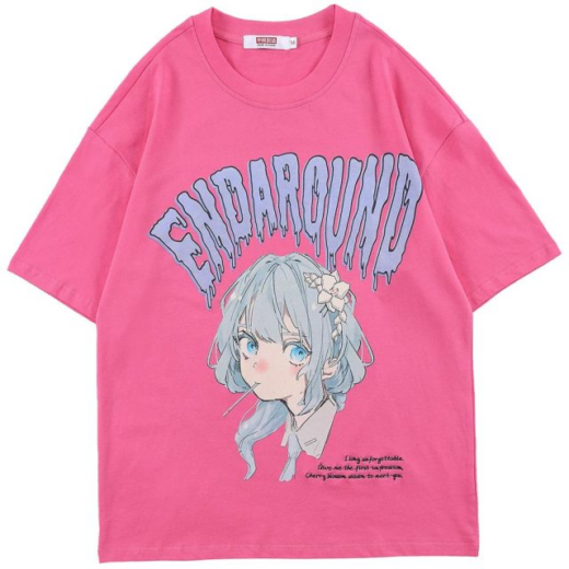 Футболка рожева PrintBro Аніме Killua