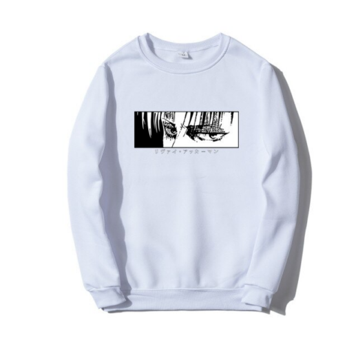 Світшот білий PrintBro Аніме Killua