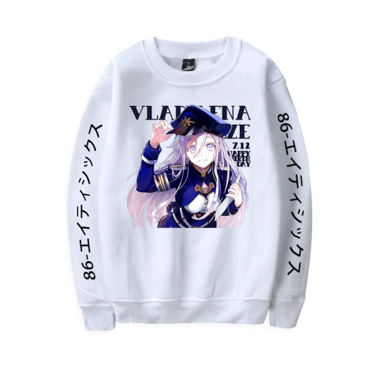 Світшот білий PrintBro Аніме Killua стиль Hunter X Hunter