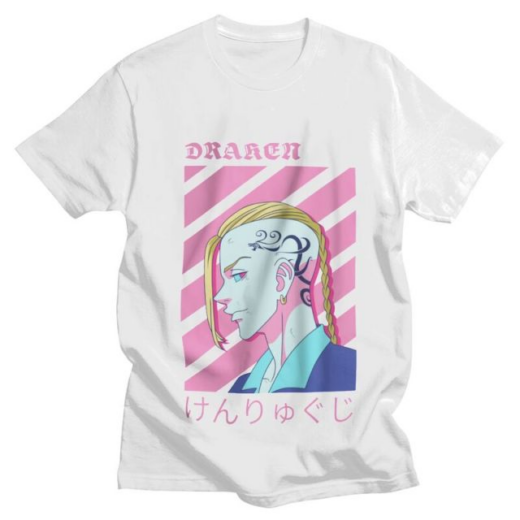 Футболка біла PrintBro Аніме Nigihayami Kohaku Nushi