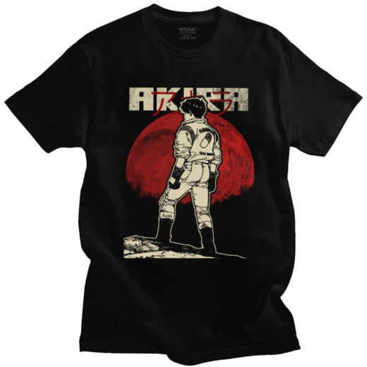 Футболка чорна PrintBro Аніме Akira