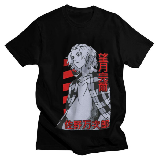 Футболка чорна PrintBro Аніме Mugen Jin
