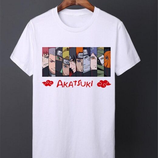 Футболка біла PrintBro Аніме. Anime vol. 07 Akatsuki