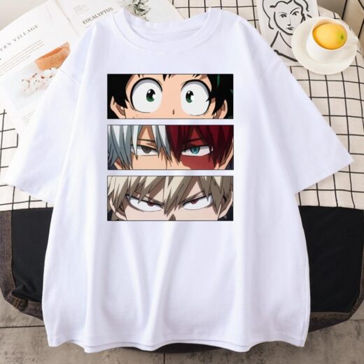 Футболка біла PrintBro Аніме. Anime vol. 16