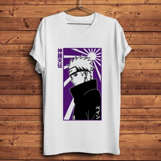 Футболка біла PrintBro Аніме. Anime vol. 24