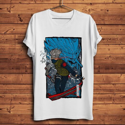 Футболка біла PrintBro Аніме. Anime vol. 25