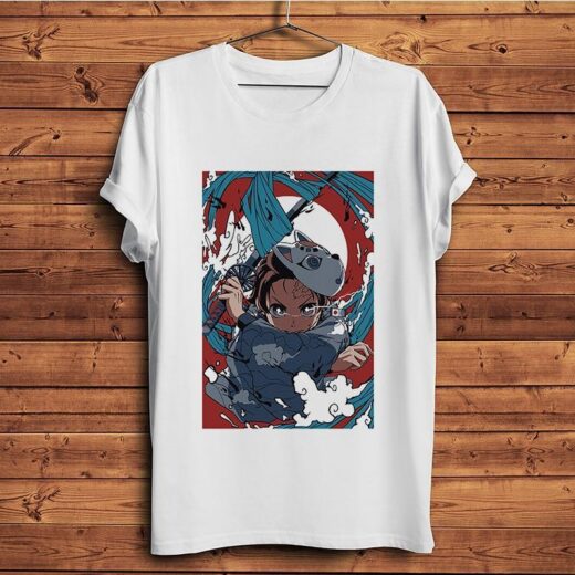Футболка біла PrintBro Аніме. Anime vol. 37