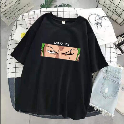Футболка чорна PrintBro Аніме. Anime vol. 42