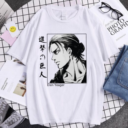 Футболка біла PrintBro Аніме. Anime vol. 71