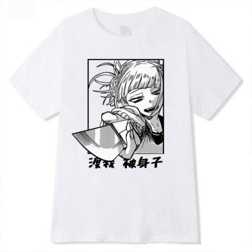 Футболка біла PrintBro Аніме. Anime vol. 72