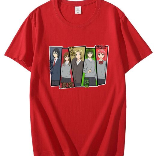 Футболка червона PrintBro Аніме. Anime vol. 78