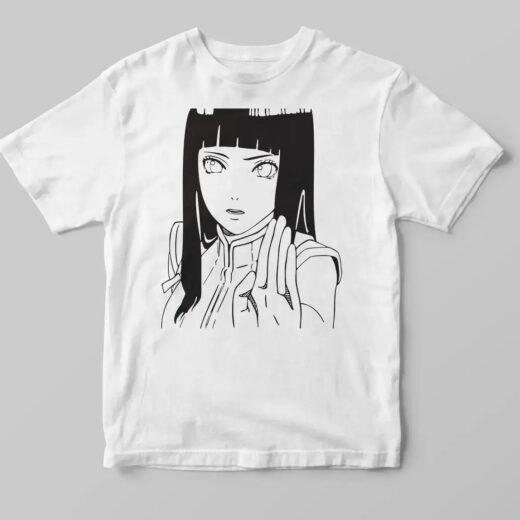 Футболка біла PrintBro аніме Hinata