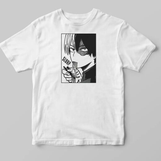 Футболка біла PrintBro аніме Siurp