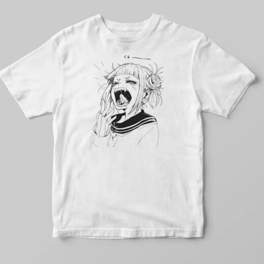 Футболка біла PrintBro аніме Cute-cool