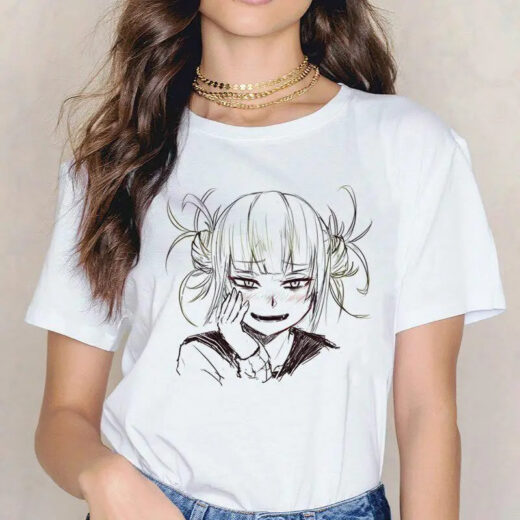 Футболка біла PrintBro аніме My Hero Academia