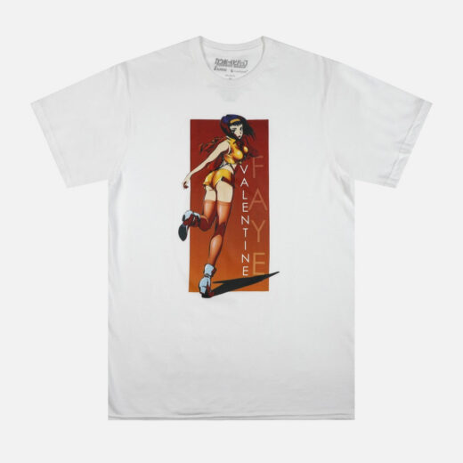 Футболка біла PrintBro аніме Cowboy Bebop - Faye Valentine Look Back