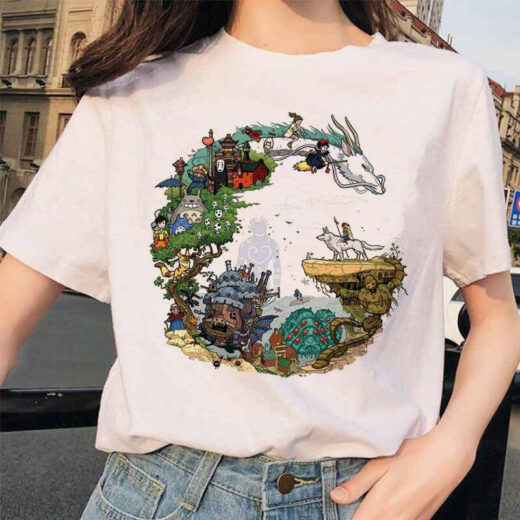 Футболка PrintBro аніме студія гинули Тоторо