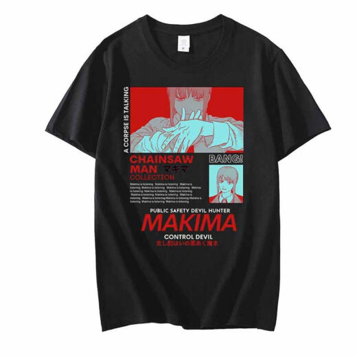 Футболка PrintBro аніме Макіма