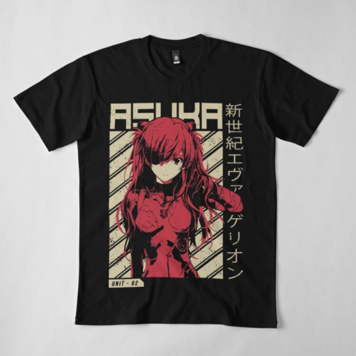 Футболка PrintBro аніме Evangelion Asuka