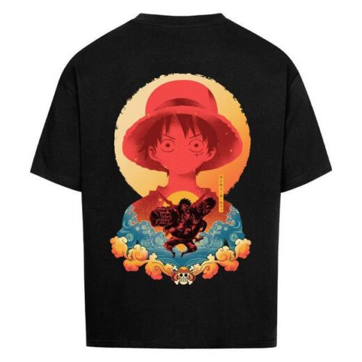 Футболка PrintBro з принтом Y2k Monkey D. Luffy
