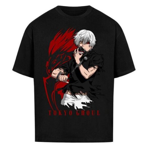 Футболка PrintBro з принтом Y2k Tokyo Ghoul x Ken Kaneki