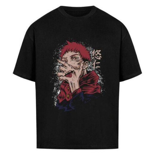 Футболка PrintBro з принтом Y2k Jujutsu Kaisen x Sukuna x Hand