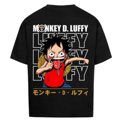 Футболка PrintBro з принтом Y2k One Piece x Luffy