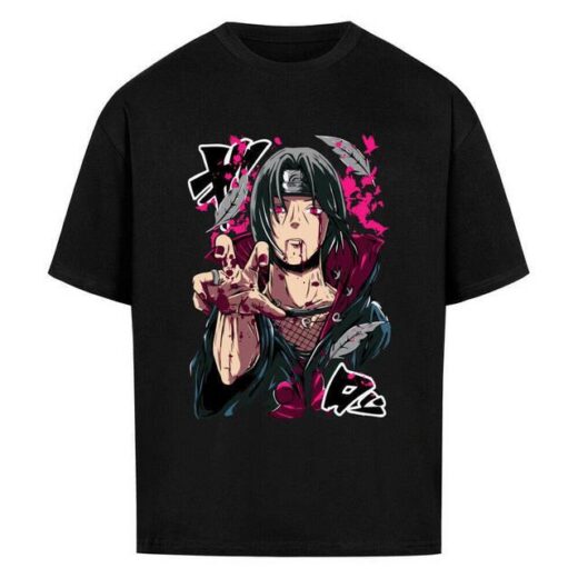 Футболка PrintBro з принтом Y2k Naruto x Itachi x Last moment
