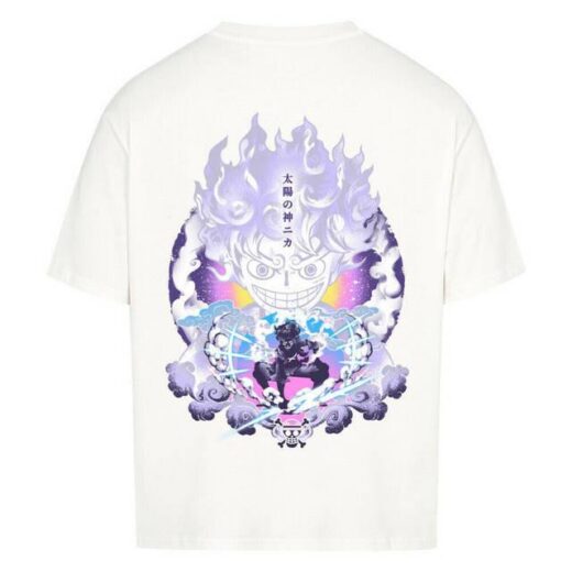 Футболка PrintBro з принтом Y2k Monkey D. Luffy Gear 5
