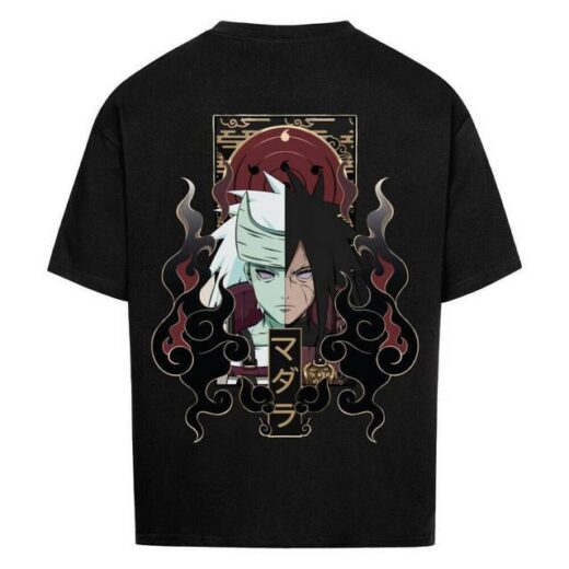 Футболка PrintBro з принтом Y2k Naruto x Madara x transformation