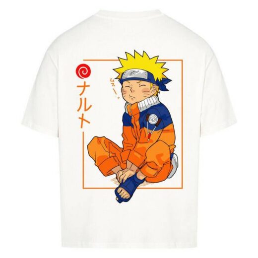 Футболка PrintBro з принтом Y2k Naruto kid x Chilling x Back Print
